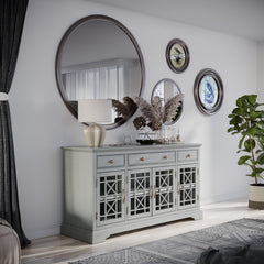 Craftsman Earl Grey 60 Media Unit - Ornate Home