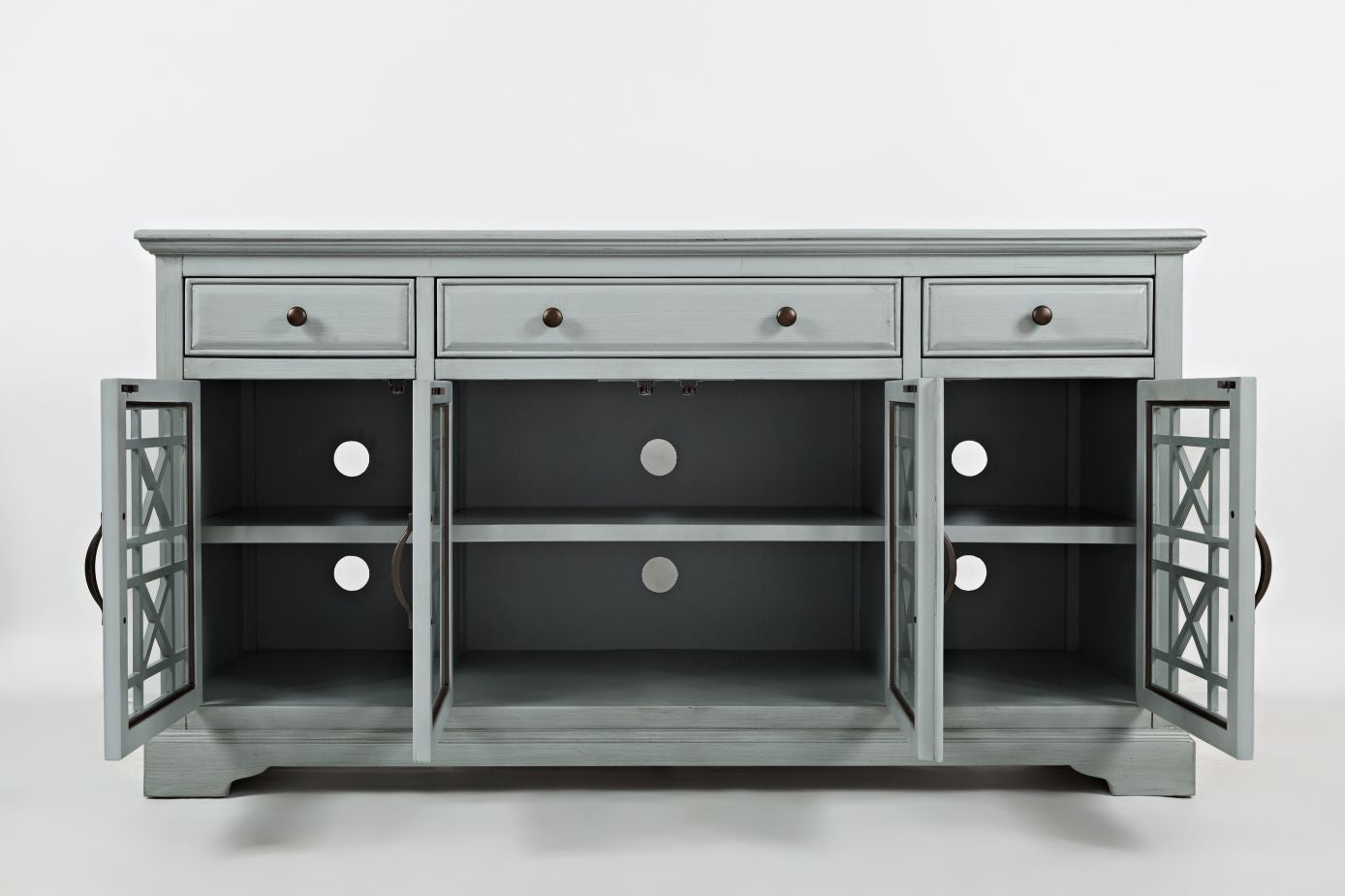 Craftsman Earl Grey 60 Media Unit - Ornate Home