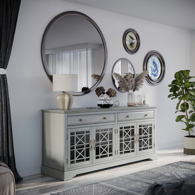 Craftsman Earl Grey 70 Media Unit - Ornate Home