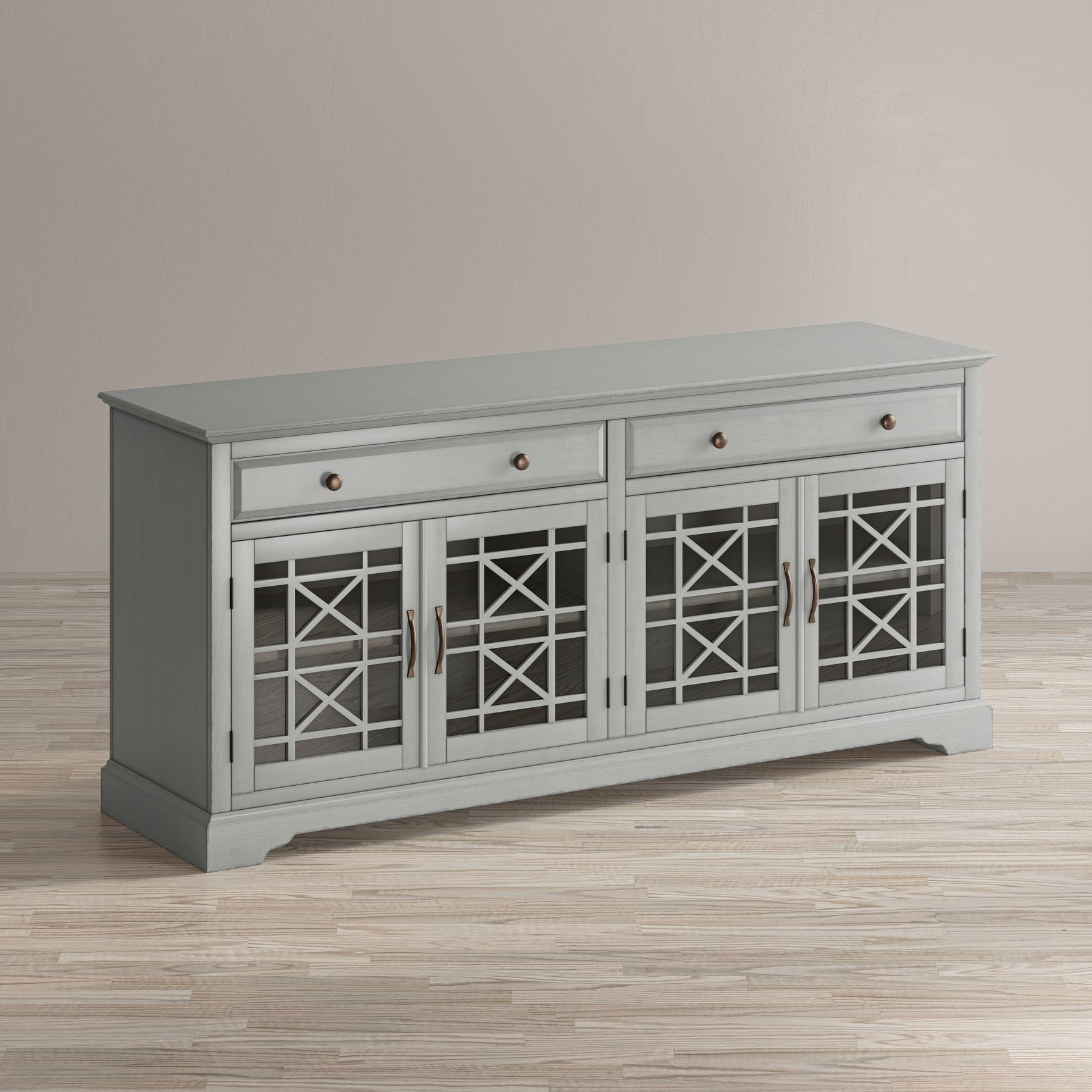 Craftsman Earl Grey 70 Media Unit - Ornate Home