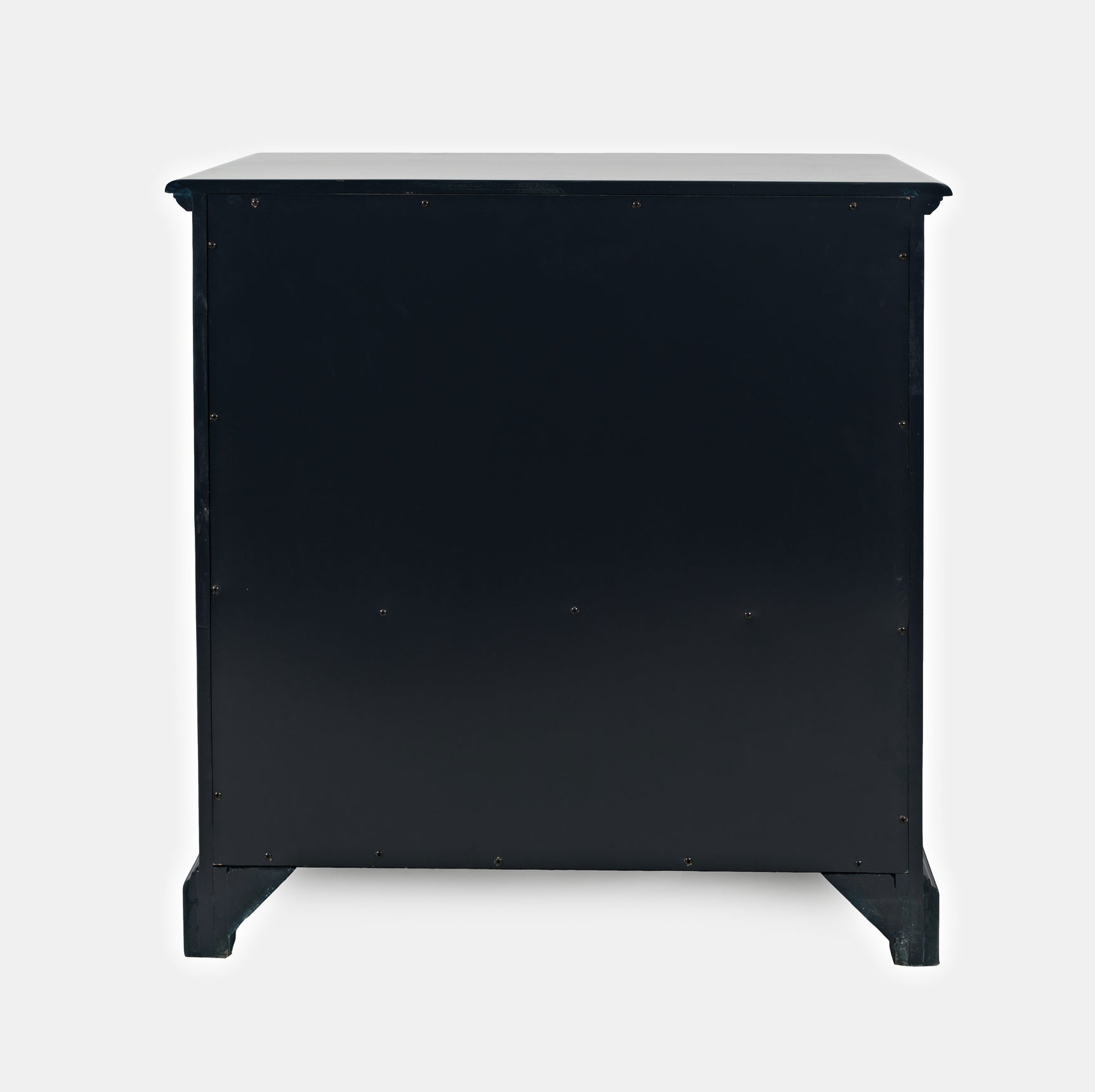 Craftsman Navy Blue Accent Chest - Ornate Home