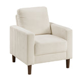 Crandall Beige Chair - Ornate Home