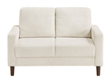 Crandall Beige Loveseat - Ornate Home