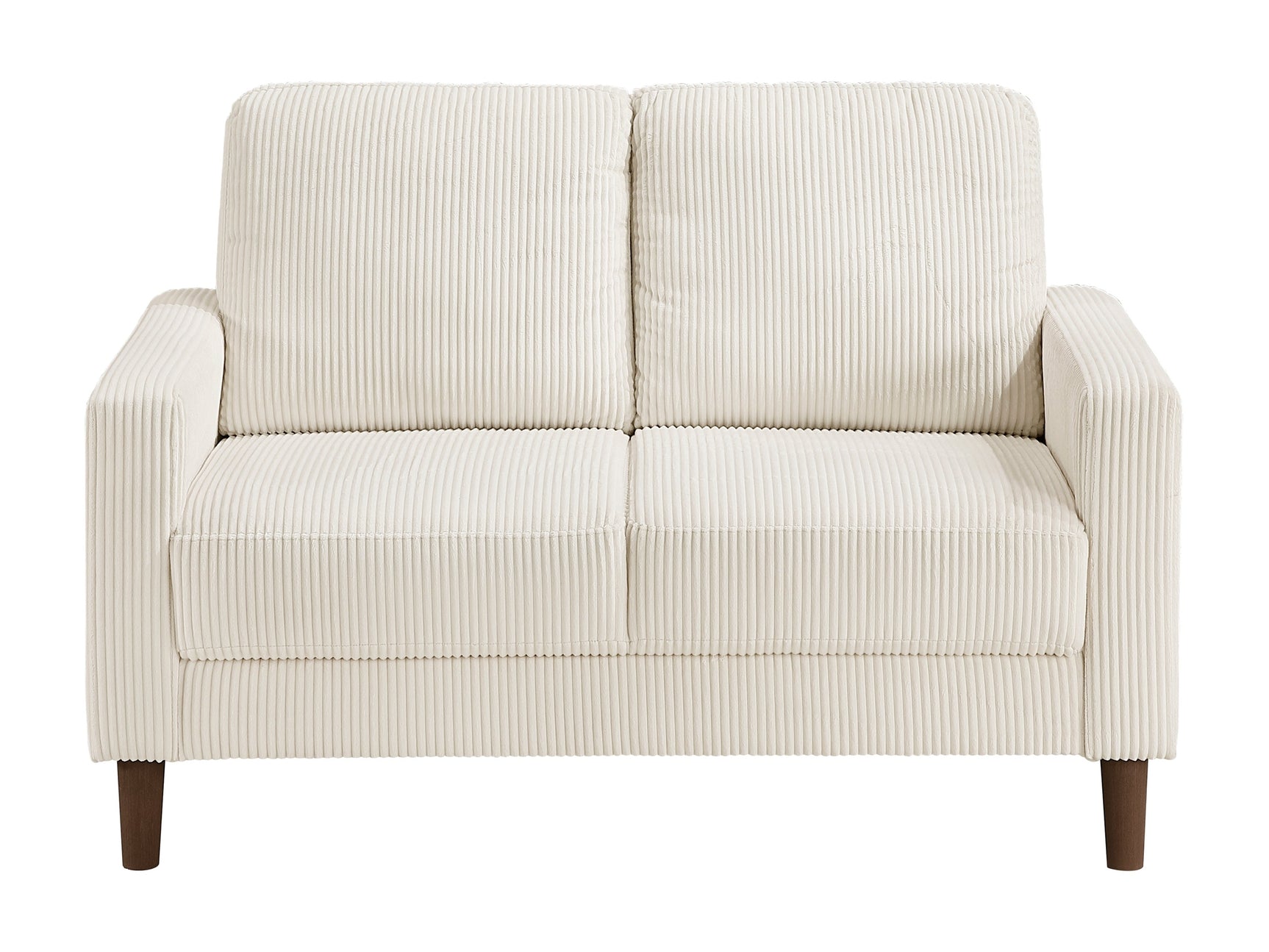 Crandall Beige Loveseat - Ornate Home