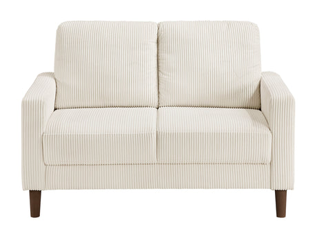 Crandall Beige Loveseat - Ornate Home