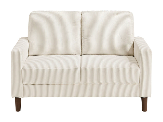 Crandall Beige Loveseat - Ornate Home