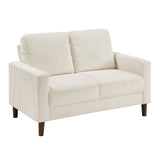 Crandall Beige Loveseat - Ornate Home