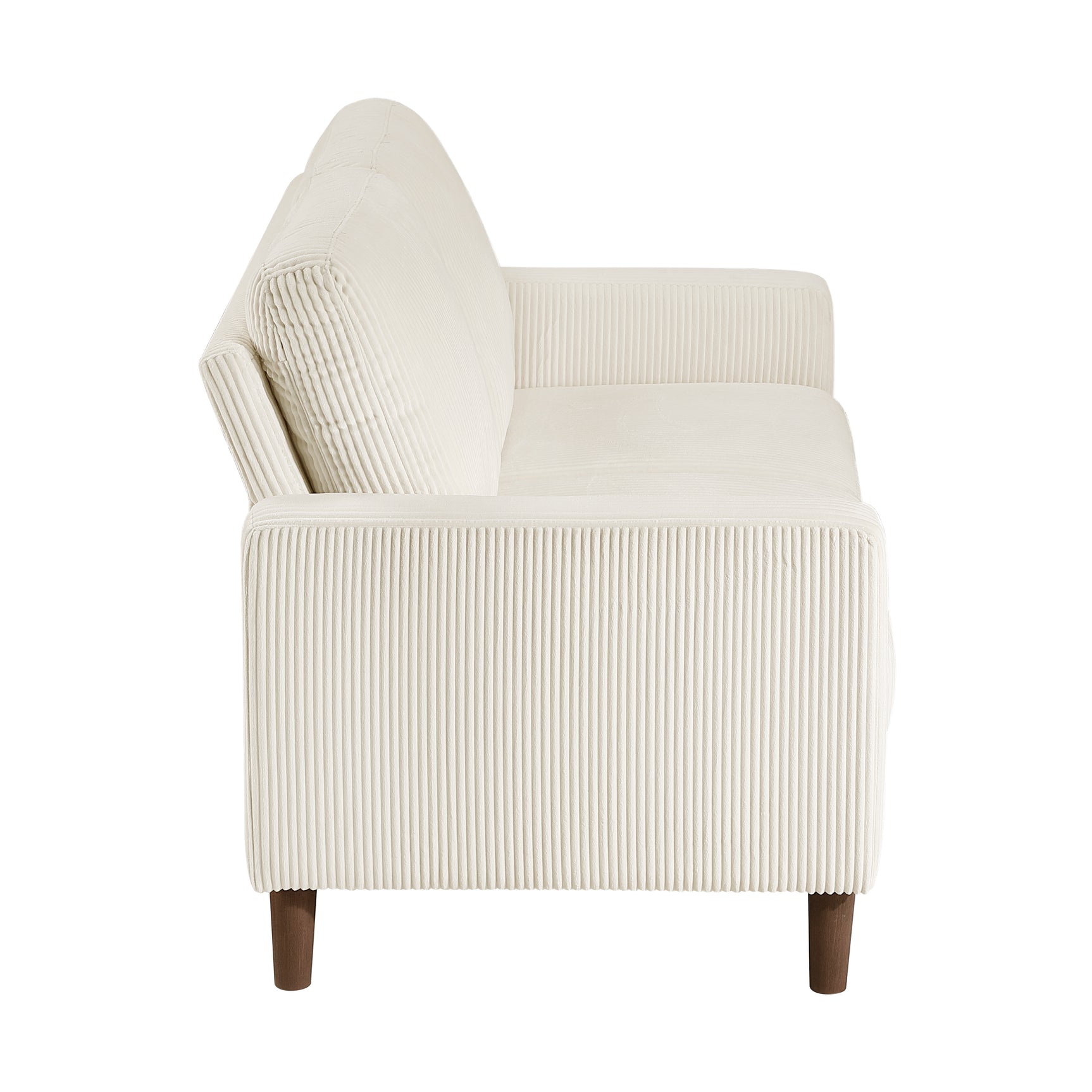 Crandall Beige Loveseat - Ornate Home