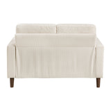 Crandall Beige Loveseat - Ornate Home