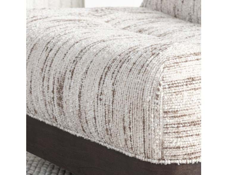 Crandall Cream/Brown Upholstered Accent Chair - Ornate Home