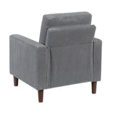 Crandall Gray Chair - Ornate Home
