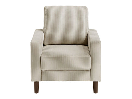 Crandall Taupe Chair - Ornate Home