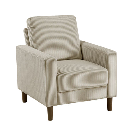 Crandall Taupe Chair - Ornate Home