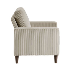 Crandall Taupe Chair - Ornate Home