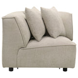 Crane Beige 5-Piece Modular Sectional Sofa
