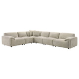 Crane Beige 6-Piece Modular Sectional Sofa