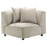 Crane Beige 6-Piece Modular Sectional Sofa