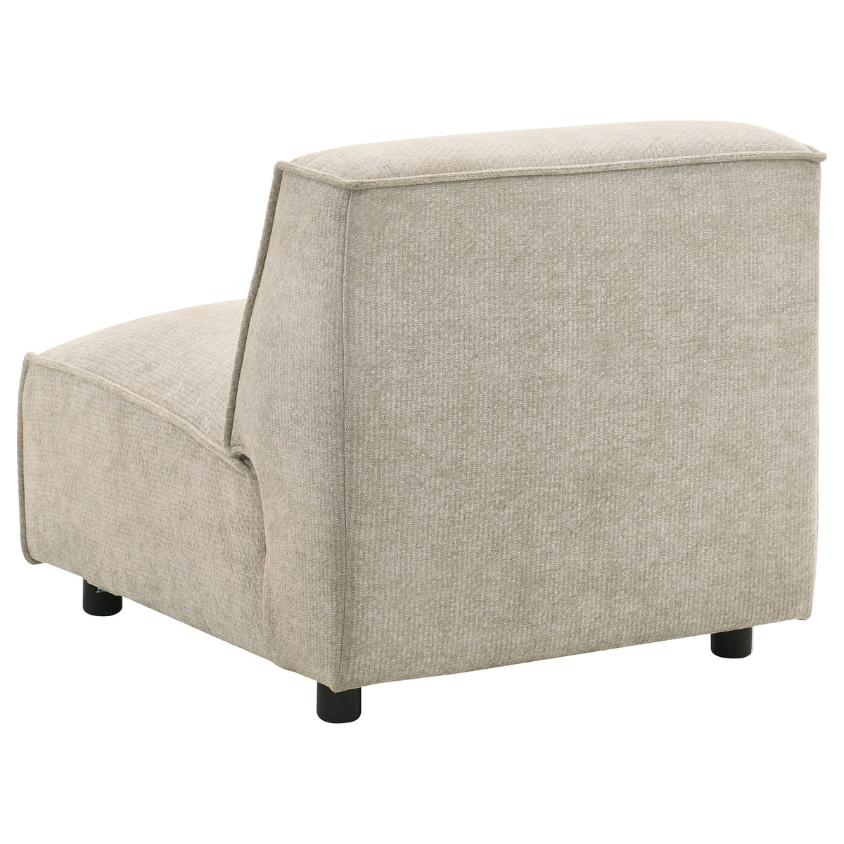 Crane Beige Modular Armless Chair