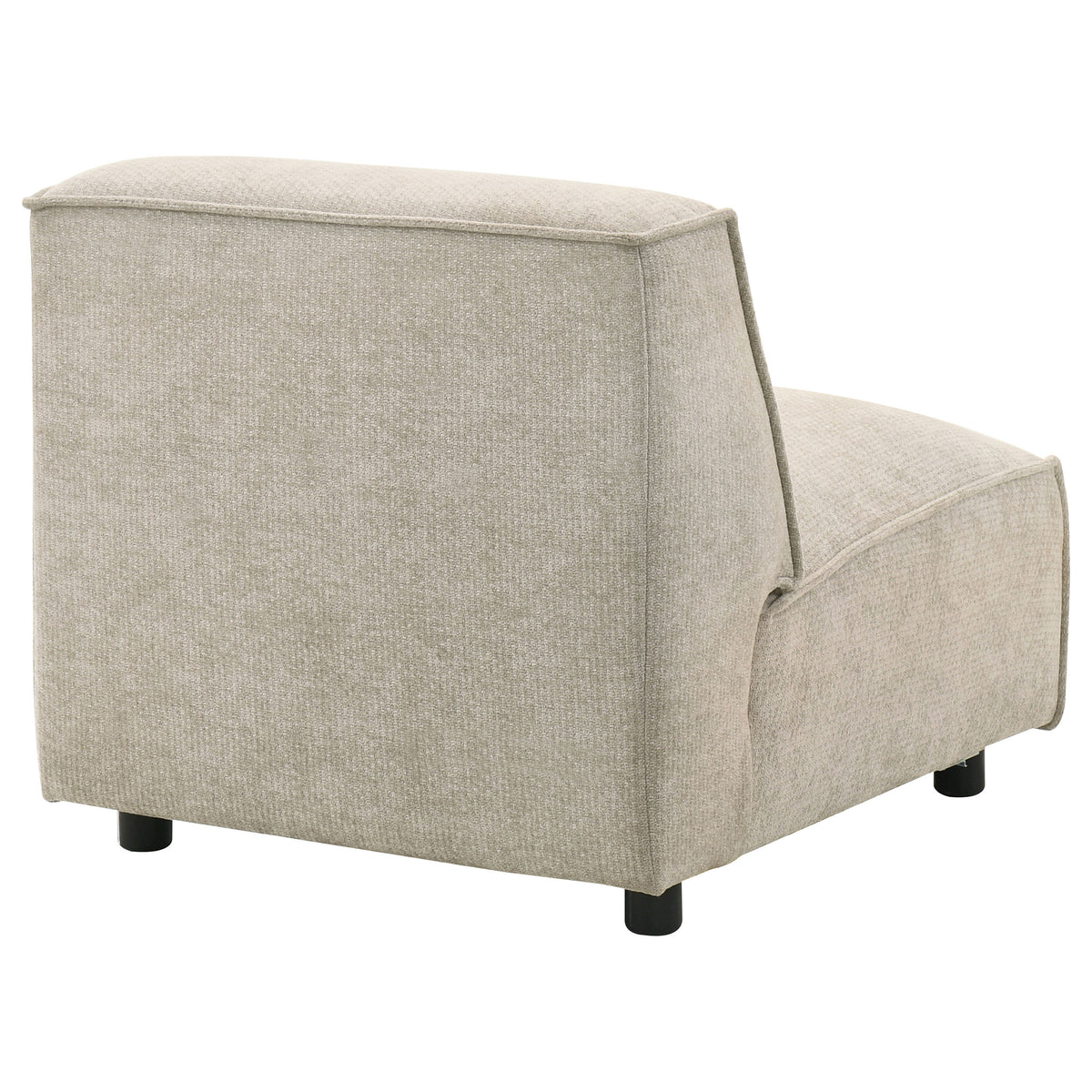 Crane Beige Modular Armless Chair