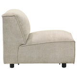 Crane Beige Modular Armless Chair