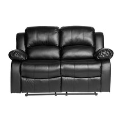 Cranley Black Double Reclining Loveseat - Ornate Home