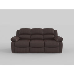 Cranley Black Double Reclining Sofa - Ornate Home