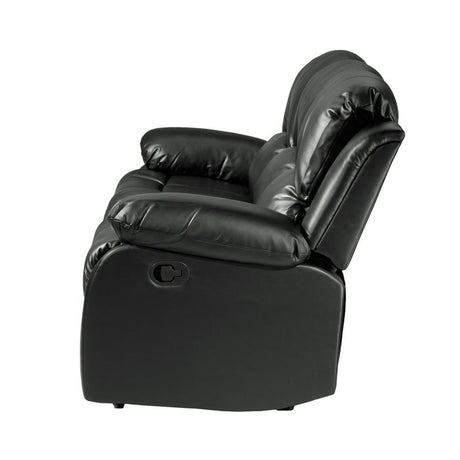 Cranley Black Double Reclining Sofa - Ornate Home