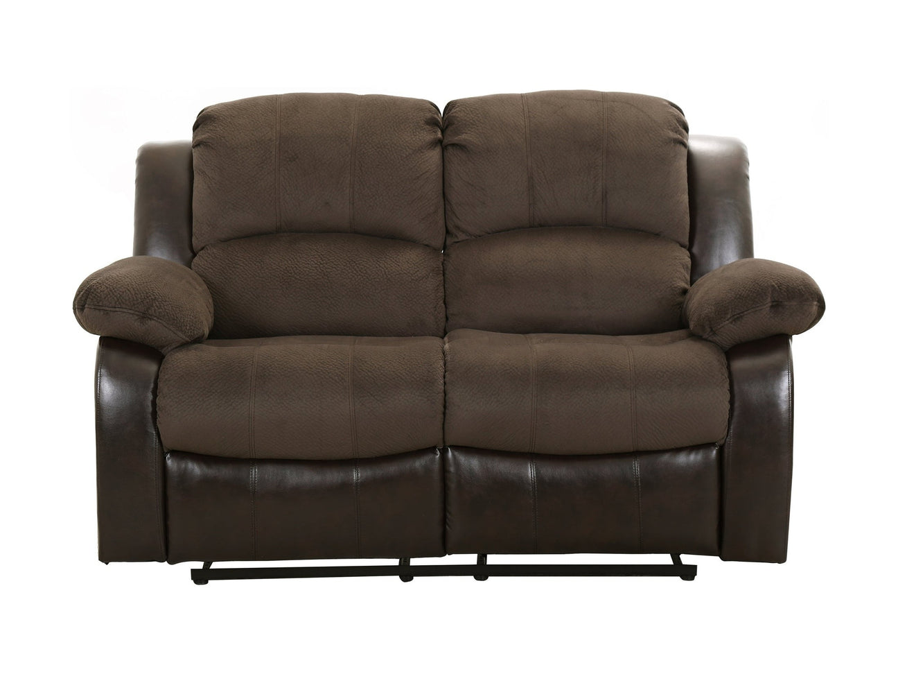 Cranley Brown Double Reclining Loveseat - Ornate Home