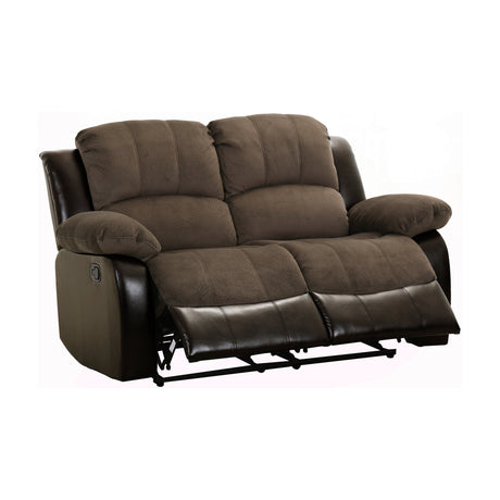 Cranley Brown Double Reclining Loveseat - Ornate Home