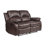 Cranley Brown Double Reclining Loveseat - Ornate Home