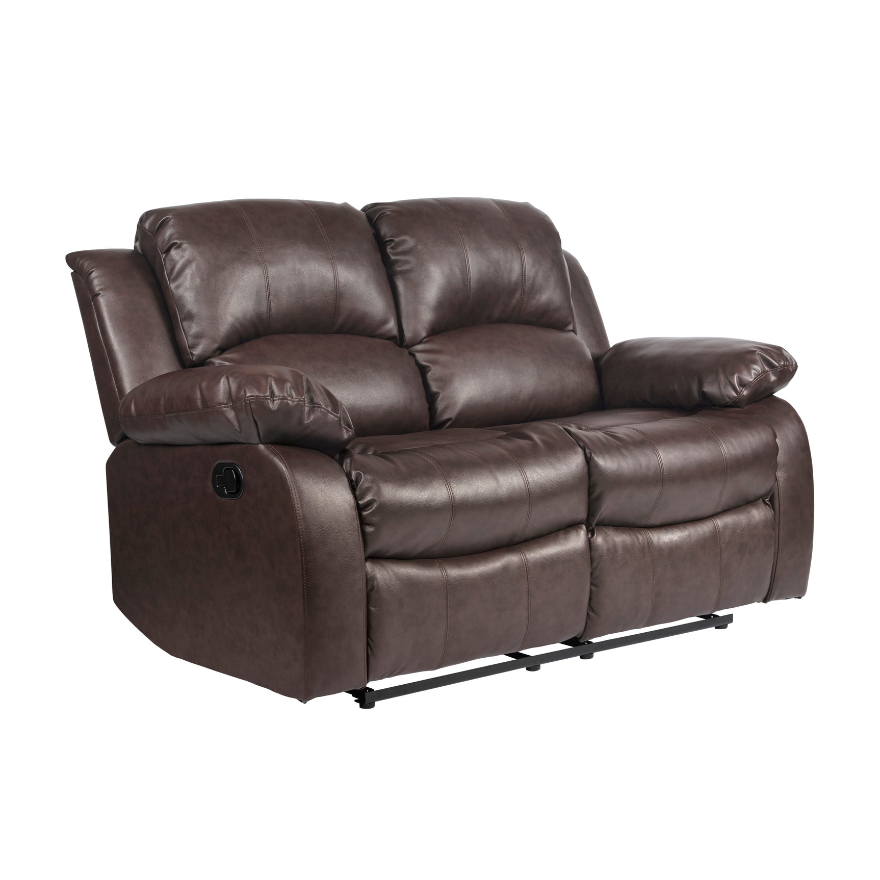 Cranley Brown Double Reclining Loveseat - Ornate Home
