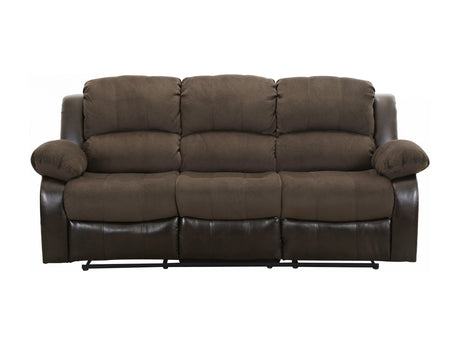 Cranley Brown Double Reclining Sofa - Ornate Home