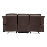 Cranley Brown Double Reclining Sofa - Ornate Home