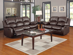 Cranley Brown Double Reclining Sofa - Ornate Home