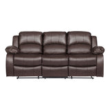 Cranley Brown Double Reclining Sofa - Ornate Home