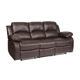 Cranley Brown Double Reclining Sofa - Ornate Home