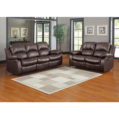 Cranley Brown Double Reclining Sofa - Ornate Home