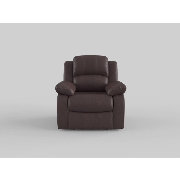 Cranley Brown Reclining Chair Fabric Seating - Ornate Home