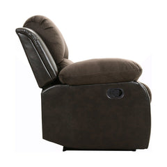 Cranley Brown Reclining Chair Fabric Seating - Ornate Home