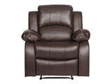 Cranley Brown Reclining Chair - Ornate Home