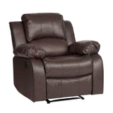 Cranley Brown Reclining Chair - Ornate Home