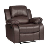 Cranley Brown Reclining Chair - Ornate Home