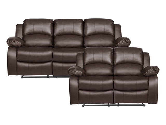 Cranley Brown Sofa & Loveseat - Ornate Home