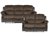 Cranley Chocolate Sofa & Loveseat - Ornate Home