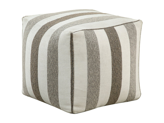 Cravat Multi-color Pouf - Ornate Home