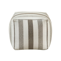Cravat Multi-color Pouf - Ornate Home