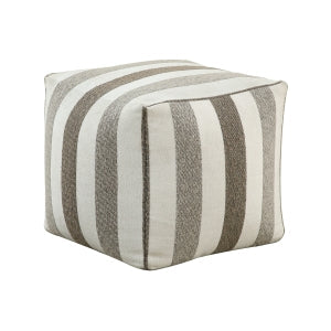Cravat Multi-color Pouf - Ornate Home