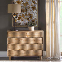 Crawford Light Oak Accent Chest - Ornate Home