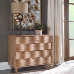 Crawford Light Oak Accent Chest - Ornate Home