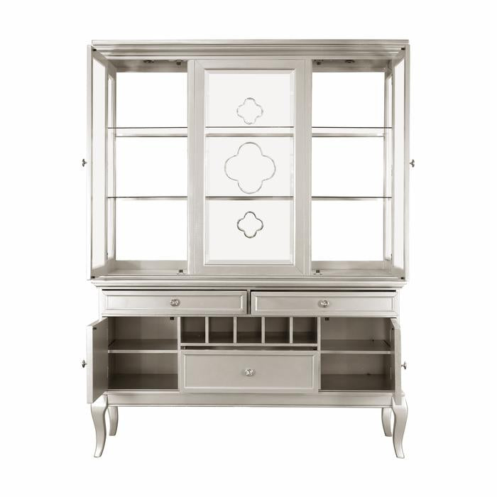 Crawford Silver Buffet & Hutch - Ornate Home